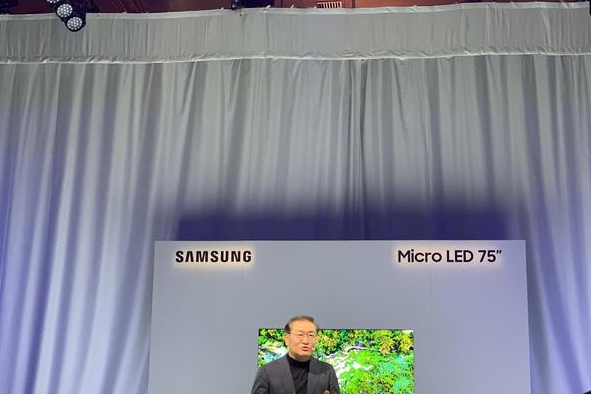 三星发布搭载Micro LED技术系列产品：75寸显示器等
