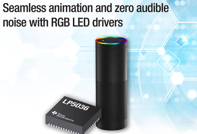 推出世界首创12位29-kHz RGB LED驱动器系列 能够再现栩栩如生的色彩和支持无缝动画