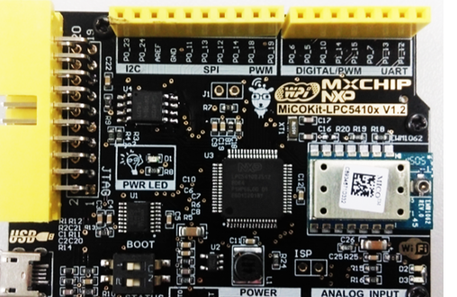 基于NXP MiCOKit LPC5410X可通过手机APP控制的开发工具