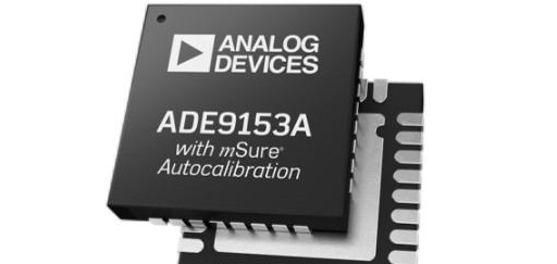 ADI推出行业首款可自动校准的单相电计量IC——ADE9153A