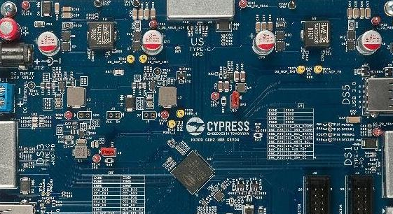 赛普拉斯推出业界首款支持USB PD的七端口USB-C Hub 控制器
