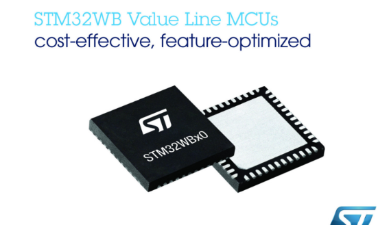 意法半导体经济型超值系列MCU新增STM32WB无线微控制器