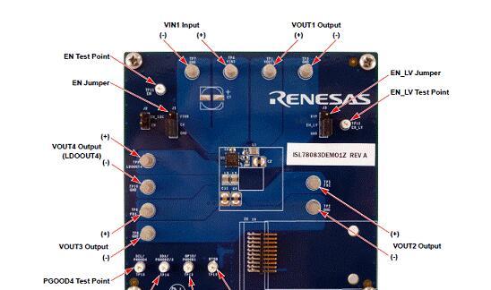 Renesas ISL78083汽车照相机电源管理方案