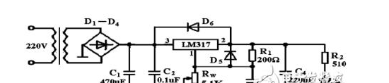 基于LM317的稳压电源输出设计方案