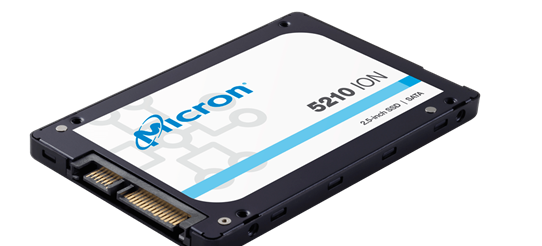 美光发布全新容量和功能的5210 ION企业级SATA固态硬盘