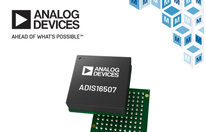 贸泽电子开售Analog Devices 公司的ADIS16507精密MEMS惯性测量单元
