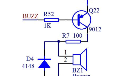 单片机蜂鸣器控制程序和驱动电路典型设计案例