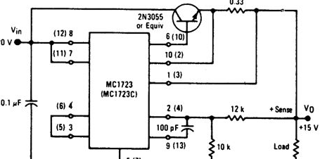 15V／1A远程感应调节器