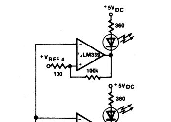 可视电压指示器电路图