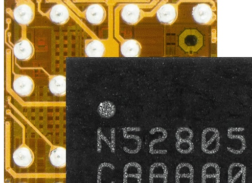 Nordic nRF52805为业界认可的nRF52系列添加了针对紧凑型双层PCB无线产品而优化的WLCSP封装蓝牙5.2 SoC器件