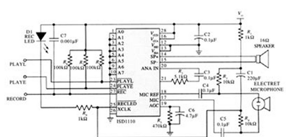 基于ADμC812单片机+MAX7219芯片+ISD1110语音芯片在灌装控制器中的应用方案