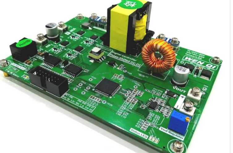 TMS320F28034数字控制移相全桥开关电源模块开发板配套资料（原理图+源码）
