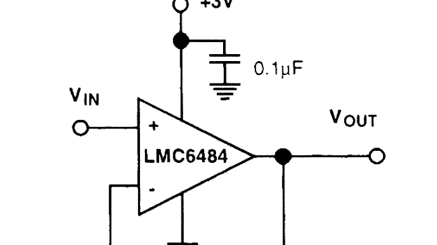 3V轨至轨单电源缓冲器
