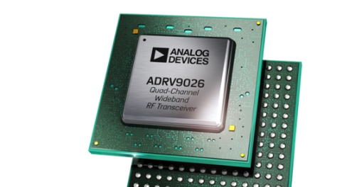 贸泽电子开售面向蜂窝基础设施应用的 Analog Devices ADRV9026四通道宽带RF收发器