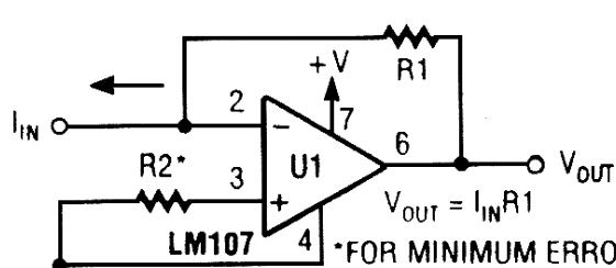 电流/电压转换器