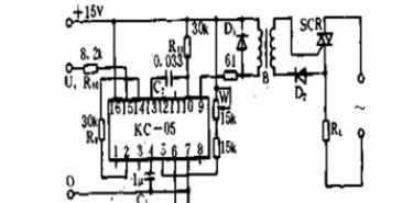KC-05控制的调压器电路图