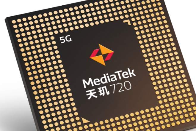 MediaTek发布最新5G芯片天玑720，为中端智能手机打造非凡5G体验