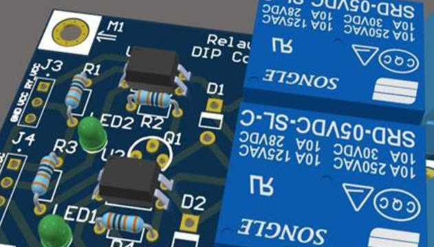 5v Arduino继电器模块-2通道（DIP组件）