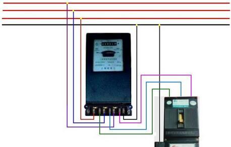 电表怎么接线图解法（电表的接法错误会引发什么后果？）