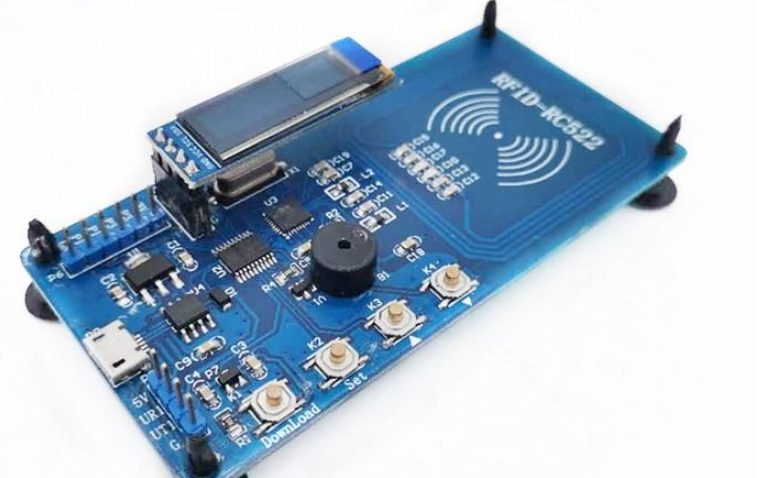 STC8F单片机MFRC522射频读写卡RFID开发板电路设计方案