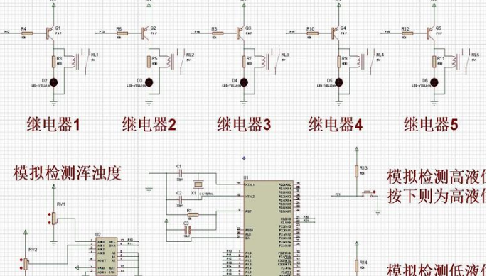 基于51单片机的全自动洗衣机系统设计-(Proteus仿真图+源程序+论文)