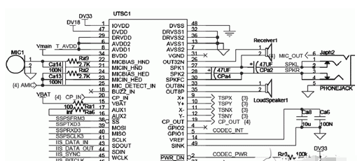 Windows CE下基于TSC2101+PXA272的音频控制系统电路设计方案