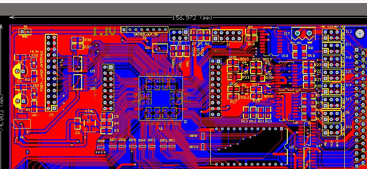 MAXII EPM1270T144C5 DS12887工业ISA控制卡AD版(原理图+PCB文件)