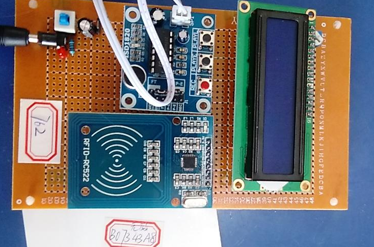 基于51单片机的超市报警系统设计-RFID-语音-(电路图+程序源码+查重论文)