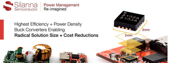 Silanna Semiconductor推出可提供最高效率和功率密度的DC－DC转换器系列