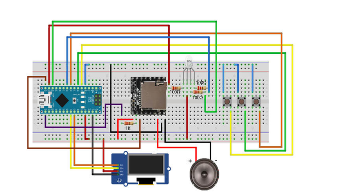 如何使用Arduino和DFPlayer Mini制作带LCD的MP3播放器