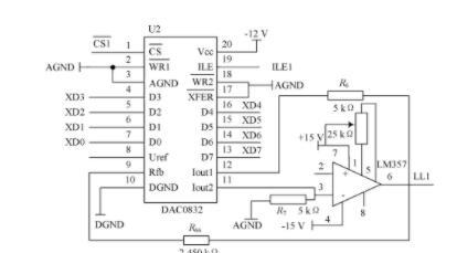 基于TMS320F2812 DSP芯片+DAC0832+AD620的微弱振动信号自适应采集系统设计方案