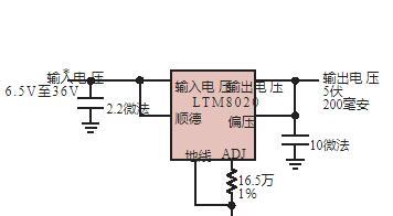 LTM8020MPV、LTM8022MPV和LTM8023MPV开关DC/DC稳压器系统的性能特点及功能分析
