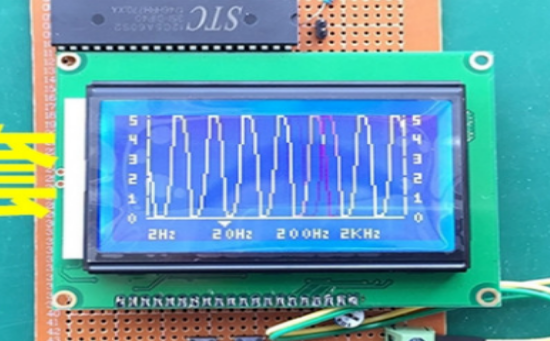 基于51单片机的简易数字示波器设计LCD12864液晶示波器电子套件实物（原理图+源码+pcb）