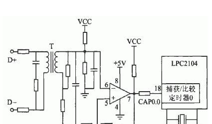 基于ARM微控制器PC2104+SN75176+LTC8553+TC8800实现曼彻斯特码转换电路的应用设计方案