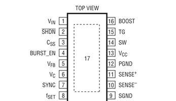 4V至60V DC/DC控制器LT3844的性能特点及适用范围