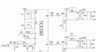基于TCA785移相触发器实现SPWM中频电源的应用方案