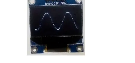 使用OLED显示器的低频示波器，源码开源