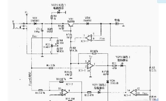 基于LM324电压比较器的充电器设计制作方案