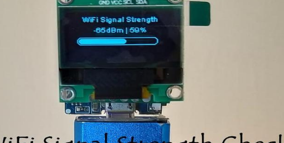WiFi信号强度扫描仪监视器或检查器