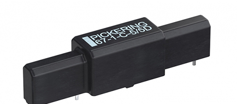 Pickering推出节省空间且设计简化的新款耐高压SPDT C型舌簧继电器