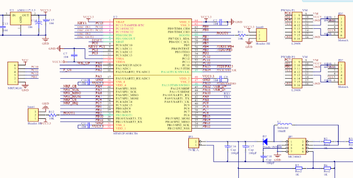 基于STM32重力感应麦克纳姆轮小车设计