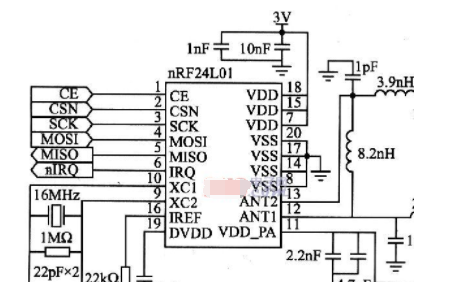 基于nRF24L01单片射频收发+ADNS-5030光传感器芯片的多功能无线鼠标的设计方案