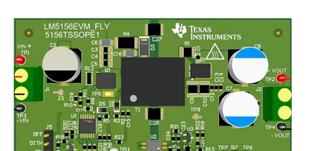 德州仪器LM5156HEVM-FLY控制器评估模块的介绍、特性、配套设备及测试设置