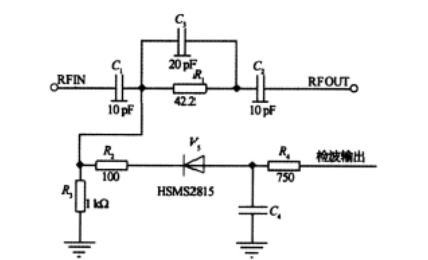 基于HSMP3832调制器和LTE21009放大器芯片实现ALC环路电路的设计方案