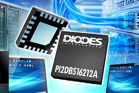 Diodes Incorporated 的紧凑高带宽 2:1 多任务/解多任务切换器，实现了具有卓越讯号完整性的绕送