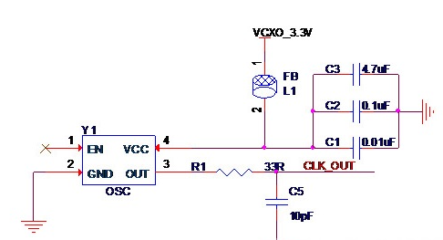 有源晶振的引脚接线、EMC设计电路原理图、及使用注意事项介绍