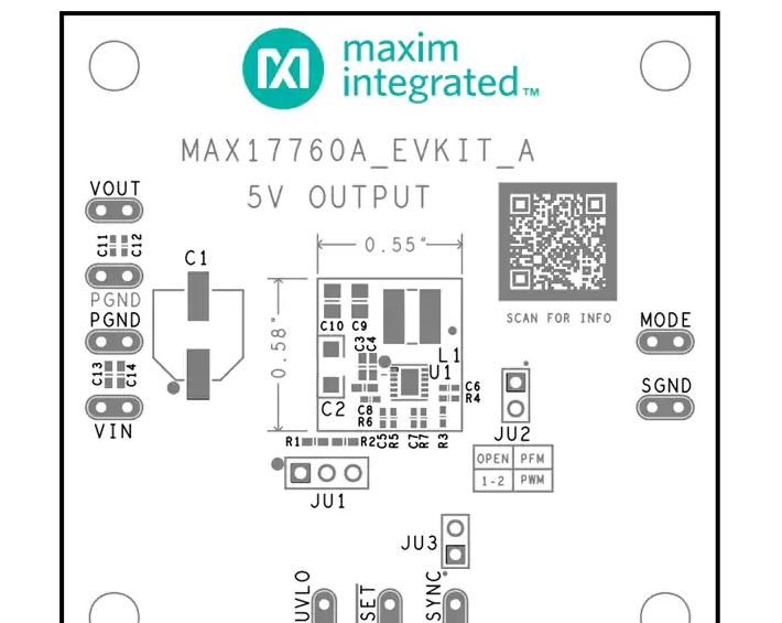 MAX17760AEVKIT转换器评估板_特性_功能结构图_配套工作设备及应用