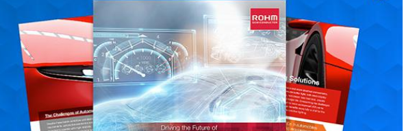 贸泽与ROHM携手推出全新电子书介绍下一代电动汽车的电源解决方案