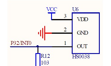 基于STC89C52芯片和HS0038红外接收探头+DS18B20传感器+LCD1602显示的红外通信系统设计方案