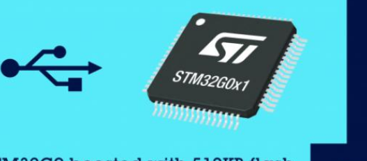 意法半导体发布新STM32G0微控制器，增加USB－C全速双模端口、CAN FD接口和更大容量的存储器
